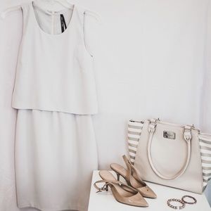 Marc New York Ivory Sleeveless Dress- Size 0